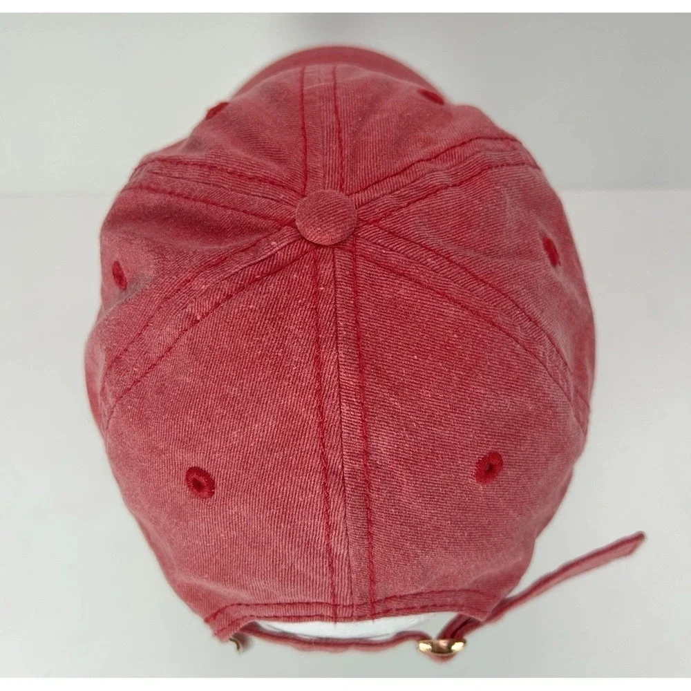 RYDER CUP 2015 Ball Cap Imperial Red Strap Back Small Fit Cotton PGA Golf‎ Hat